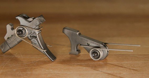 geissele ssa-e x 2-stage trigger w/lightning bow 05-960